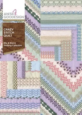 Crazy Stitch Quilt - Anita Goodesign • $13.50