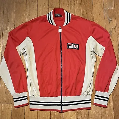 Vintage Fila BJ Bjorn Borg Track Jacket 1980’s Made In Italy • $299