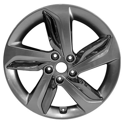 18" Replacement Rim For Hyundai Veloster 2012-2017 – Silver, 5x115 Bolt Pattern, OEM Fit