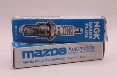 Mazda RX8 OEM Laser Iridium Spark Plugs Leading RE7C-L • $59.43