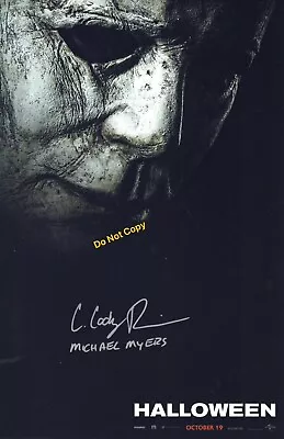 CODY ROBINSON Signed 11x17 Poster HALLOWEEN 2018 Michael Myers The Shape JSA • $89.99