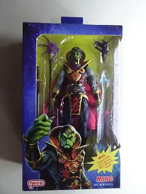 NECA FLASH GORDON MING THE MERCILESS DEFENDERS OF EARTH Action Figure NIB • $23