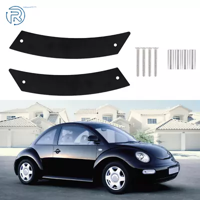 Black Front Interior Door Handle Panel Repair Pull Handles For 98-2010 VW Beetle • $24.43