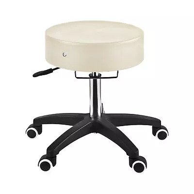 Glider Ergonomic Round Swivel Adjustable Rolling Hydraulic Stool Barber Denta... • $136.48