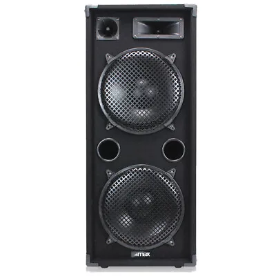Max 170.673 Dual 12  Passive DJ Speaker 1400 Watt • £155