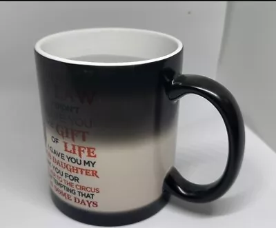 £8.99 • Buy Mug Lion To My Dear Son In Law I Didn't Give You The Gift Of Life, Magic Black-