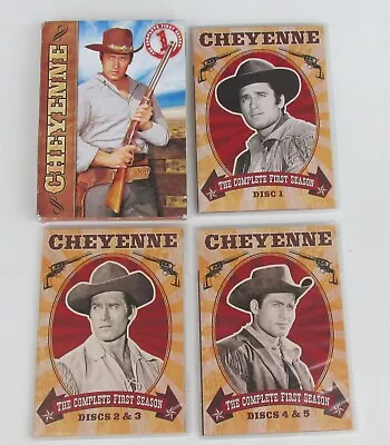 CHEYENNE TV Show THE COMPLETE FIRST SEASON DVD 5 DISC SET Clint Walker • $12.99