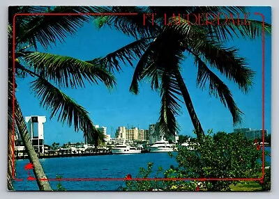Yankee Clipper And Marriot Hotel Ft. Lauderdale Florida Unposted Postcard • $5.25