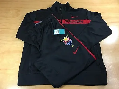 Nike Manny Pacquiao Pac Man Dri Fit 2 Piece Suit Black Zip Up Jacket L Pants XL • $227.99