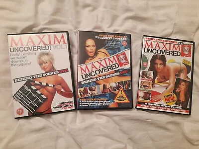  Maxim Uncovered Vol 1 2 & 6. DVD Bundle Very Good. 3 X DVDs • £7.99