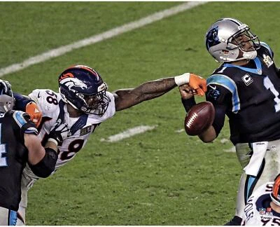 $24.99 • Buy Von Miller Denver Broncos Unsigned Super Bowl 50 Strip Sack 16  X 20  Photo
