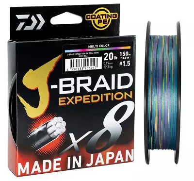 Daiwa J-Braid Expedition X8 500m • $129.99