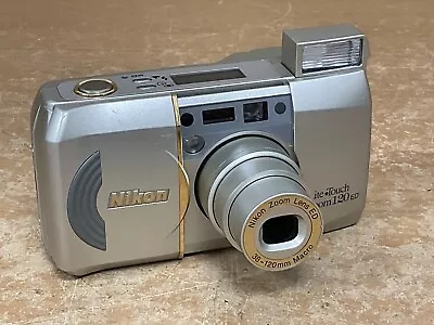 Nikon Lite Touch Zoom 120 ED AF Film Camera • £68