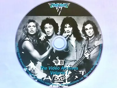 VAN HALEN The Video Archives 2018-2020 Volume I DVD COMMERCIAL FREE Eddie Van • $11.99