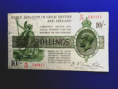 England   10 Shillings  Banknote • £44.99