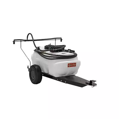 Agri-Fab Tow Behind Sprayer 15Gal 60PSI Adjustable Spray Pattern Wheels Steel • $469.79