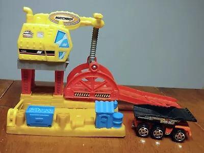 2003 Matchbox Hero City Construction Site With Dump Truck Vehicle Complete Set • $13.95