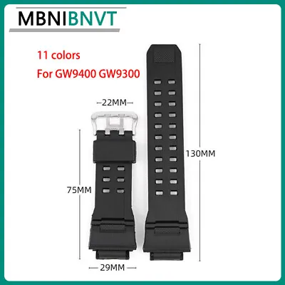 Rubber Strap Watch Band For Casio G Shock GW9400 GW 9400 GW9300 Replacement Men~ • $15.16