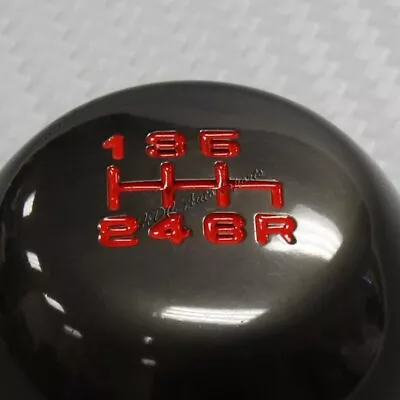 JDM Gunmetal 6-Speed Type-R Style Manual Aluminum Shift Shifter Knob Universal 1 • $8.99