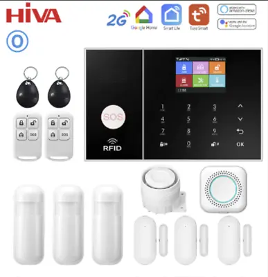 $189.99 • Buy Home Security Alarm System Burglar Supports Alexa GSM Tuya Smart Life App