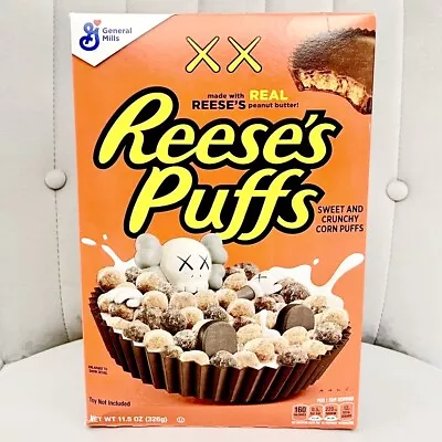 Reese’s Puffs X KAWS Unopened Cereal Box Limited Edition Rare Collectable Art • £17.99