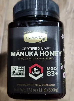 🐝Comvita Manuka Honey Raw Wild & Unpasteurized 1.1 Lb (500 G) UMF 5+ • $28.75