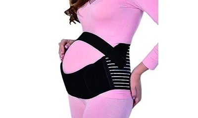 £11.90 • Buy Maternity Pregnancy Belt Lumbar Back Support Waist Band Belly Bump Brace Strap