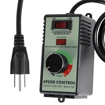 For Router Fan Variable Speed Controller Electric Motor Rheostat AC 110V • $31.49