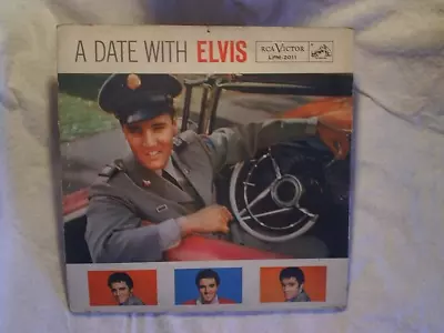 1959 A DATE WITH ELVIS PRESLEY LPrca 2011good Rockin Tonightbaby I Don't Care • $39