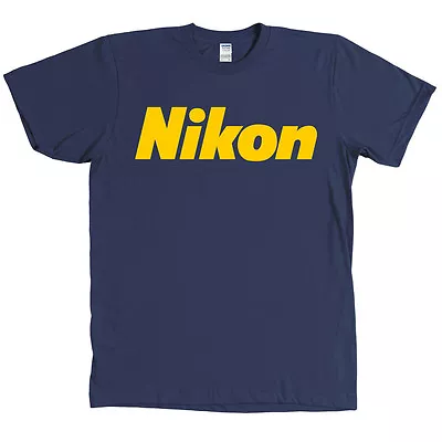 Nikon Camera Logo T Shirt Nikkor Photography NEW WITH TAGS - MANY COLORS • $23.99