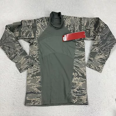 MASSIF ABU Combat Long Sleeve Shirt Size SMALL Non FR Camouflage Camo • $24