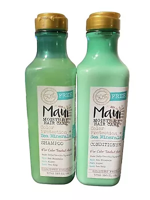 Maui Moisture Color Protection Sea Minerals Shampoo/Conditioner 2 Set 19.5fl.oz • $19.99