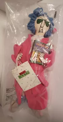 Maxine Plush Doll Bah Hum Bag Christmas Carol Book Pajamas Hallmark Shoebox 16  • $24.99