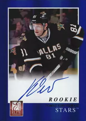 2011-12 (STARS) Elite Rookie Autographs #225 Tomas Vincour • $7