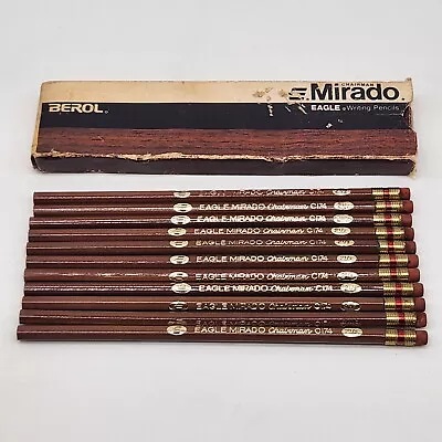 Vintage Eagle Mirado Chairman C174 2 1/2 True Medium Box Of 11 USA • $39.96