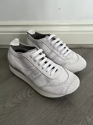 £34.99 • Buy The Art Company Kioto Womens White Leather Trainers - Size UK 4 - NEW NO BOX