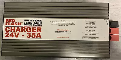 DMS Technologies RED Flash 3 Stage Battery Charger 24V 35A Output • £70