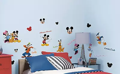 RMK1507SCS Mickey And Friends Peel And Stick Wall Decals • $12.67