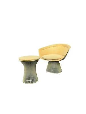 Warren Platner Knoll Lounge Chair And Ottoman - 100% Authentic Vintage 1960's • $5000