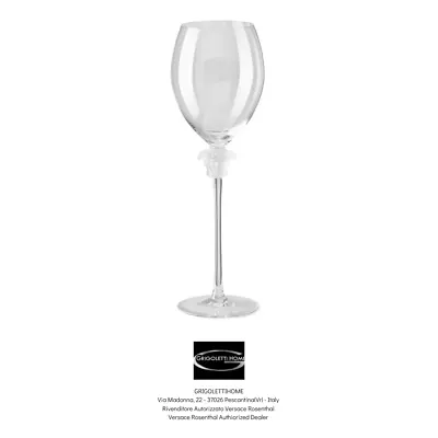 Versace Rosenthal - Medusa Lumiere - Chalice Wine Red - Dealer • $245.99