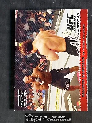 2009 Topps UFC Round 1 Silver Marvin Eastman Vitor Belfort Vs #15 Rookie RC /288 • $20