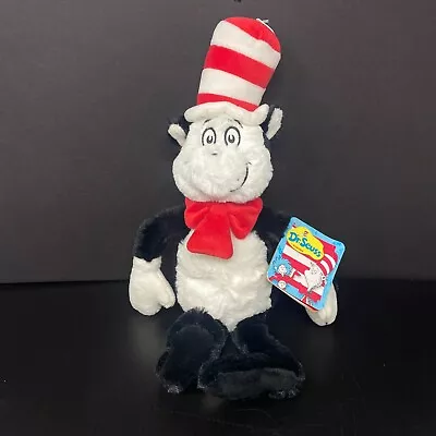 $14.99 • Buy Aurora Cat In The Hat Plush Doll Dr Seuss 16  Stuffed Animal Toy NWT
