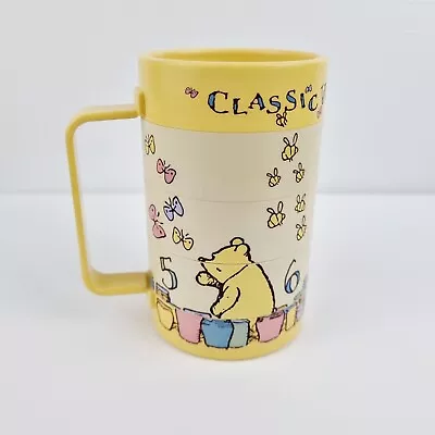 Classic Winnie The Pooh Swivel Puzzle Cup Childrens Mug S Elandia • $24.95