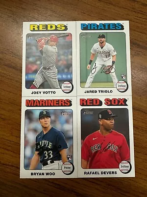 2024 Topps Heritage  WHITE BORDER PARALLELS Complete Your Set You Pick • $3.49