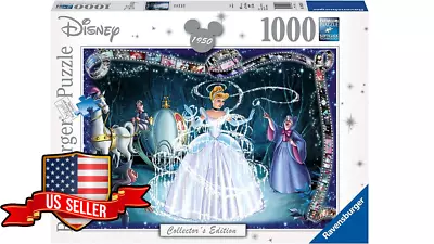 NEW Ravensburger 19678 Disney Collectors Edition Cinderella 1000Pc Jigsaw Puzzle • $28.95