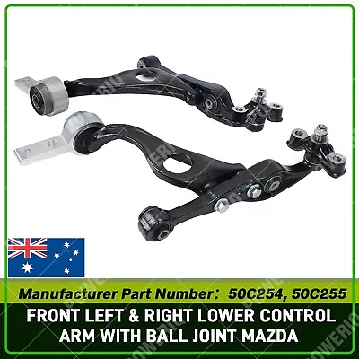 MAZDA 6 GH 2008-12 Front Lower Left & Right Control Arms & Ball Joints Assembly • $232