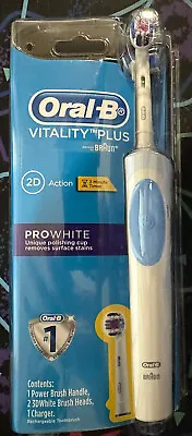 $17.50 • Buy Oral B Vitality Plus - Pro White Toothbrush