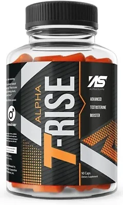 Alpha Supps T-RISE Test Booster Men Muscle Libido Test 90 Caps Free Shipping • $54.75