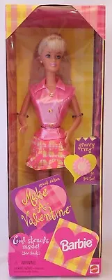 Vintage 90’s Barbie Make A Valentine Doll Mattel Special Edition 1998 NIB 17649 • $1