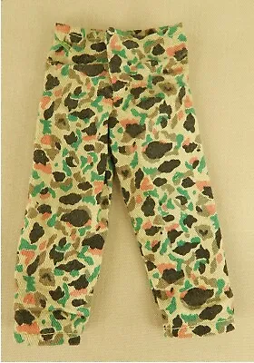 Vintage 1970 Hasbro GI Joe AT #7401 Land Adventurer Camouflage Pants C8 • $6.99